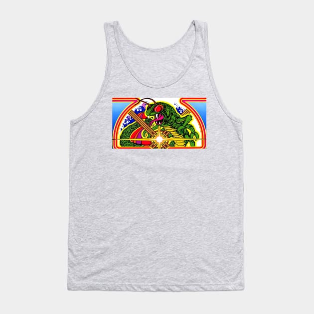 Classic Arcade Cabinet Artwork Tank Top by Starbase79